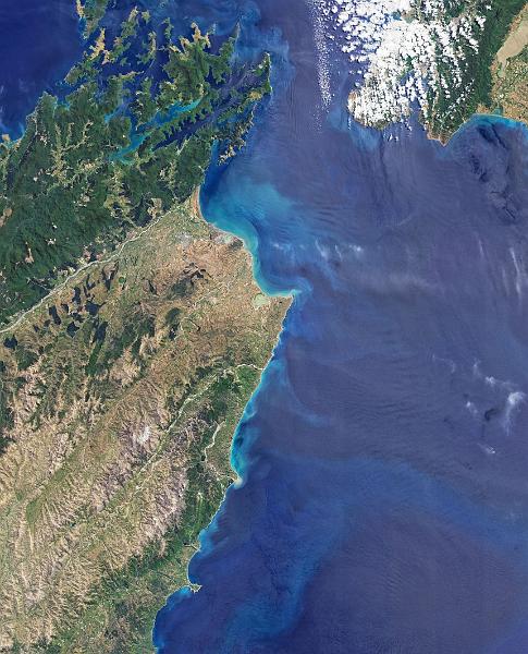 NZ-41a-Meerenge-Marlborough-Sounds-NASA-Joshua Stevens-US Geological Survey.jpg - Marlborough Sounds (NASA Joshua Stevens US Geological Survey)